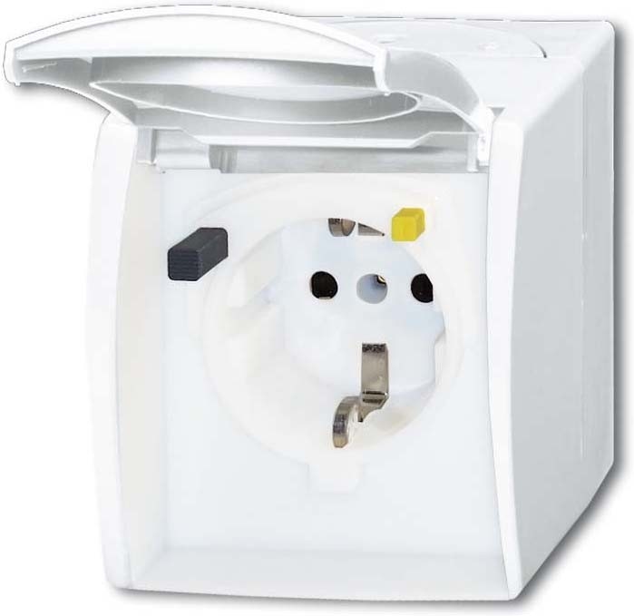 Busch-Jaeger FI-SCHUKOMAT Einsatz 3120 EWB-53 2CKA003116A0664 Image