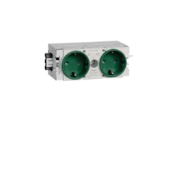 Tehalit Steckdose 2-fach gr GS2000 mgn GS20006029 Image