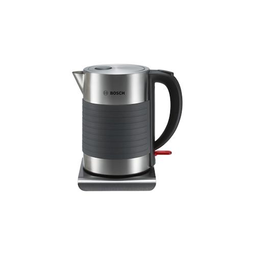 Bosch TWK7S05 Wasserkocher 1,7 l 2200 W Schwarz, Grau