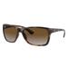 Ray-Ban RB4331 Sunglasses 710/T5-61 Light Grey Gradient Brown Lenses RB4331-710-T5-61