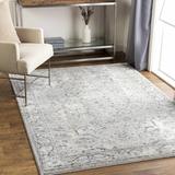 Bushnell 2'7" x 3'11" Traditional Deep Teal/Dusty Sage/Light Beige/Medium Gray/Taupe/Teal/Peach Area Rug - Hauteloom