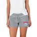 Women's Concepts Sport Gray Philadelphia 76ers Mainstream Terry Shorts