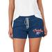 Women's Concepts Sport Navy Oklahoma City Thunder Mainstream Terry Shorts