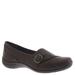 Easy Street Cinnamon Casual Slip-On - Womens 9.5 Brown Slip On N