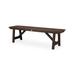 POLYWOOD® Rustic Farmhouse 60" Backless Outdoor Bench Plastic | 17 H x 61 W x 15.5 D in | Wayfair PL36-T3L2MA