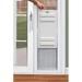 High Tech Pet Sliding Door Insert Pet Door for Dog & Cat in White | 80.25 H x 18 W in | Wayfair AF1-SRE-XL