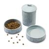 Park Life Designs Pet Bowls Treat Jar Ceramic | 3.25 H x 8.5 W x 8.5 D in | Wayfair MSETLB