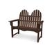 Trex Outdoor Cape Cod 48" Adirondack Bench Plastic in Brown | 42.75 H x 48.25 W x 28 D in | Wayfair TXADBNSC