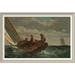 Vault W Artwork Breezing Up by Winslow Homer - Picture Frame Print Paper in Gray/Green | 29 H x 44 W x 1.5 D in | Wayfair