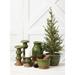 Birch Lane™ Knopp Green/Brown 9.5" Ceramic Table Vase Ceramic in Brown/Green | 9.5 H x 6.5 W x 7.5 D in | Wayfair C3913AAB7F6347D1B33E16E44DB76E97