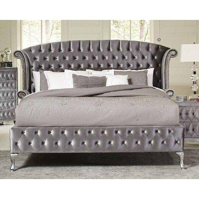 Best Ing Rosdorf Park Malin Tufted, Wayfair King Size Upholstered Bed Frame