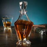 Darby Home Co McChord Engraved Bishop 25 oz. Whiskey Decanter Glass | 12 H x 6 W in | Wayfair DF7AD1F69367481DAFDCFC03BC283FEC