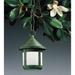 Red Barrel Studio® Arinze 1-Light Outdoor Hanging Lantern Glass in Brown | 14.63 H x 7 W x 7 D in | Wayfair BH-7LRM-AC