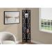 Dakota Fields Bookshelf, Bookcase, Etagere, Corner, 4 Tier, 62"H, Office, Bedroom, , Laminate, Black in Brown | 61.5 H x 15.5 W x 11 D in | Wayfair