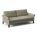 Greyleigh™ Logan 77.5" Rolled Arm Sofa Polyester/Other Performance Fabrics in Black | 33 H x 77.5 W x 36.75 D in | Wayfair