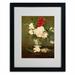 Vault W Artwork Vase of Peonies, 1864 by Edouard Manet - Picture Frame Print Canvas in Green/Red | 20 H x 16 W x 0.5 D in | Wayfair BL0307-B1620MF