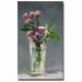 Vault W Artwork Pinks & Clemantis in a Vase, 1882 by Edouard Manet - Print on Canvas in White | 47 H x 30 W x 2 D in | Wayfair BL0309-C3047GG