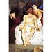 Vault W Artwork The Death of Christ w/ Angels by Edouard Manet - Print in White | 36 H x 24 W x 1.5 D in | Wayfair 74243031DE10448BACCEB93372E38112