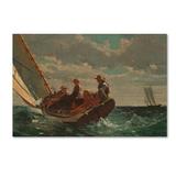 Vault W Artwork 'Breezing Up (A Fair Wind) 1873-76' by Winslow Homer Print on Wrapped Canvas Canvas | 16 H x 24 W x 2 D in | Wayfair