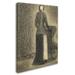 Vault W Artwork Nurse w/ Carriage by Georges Seurat - Wrapped Canvas Print Canvas | 19 H x 14 W x 2 D in | Wayfair AA01140-C1419GG