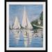 The Twillery Co.® 'Regatta at Argenteuil. Detail of Sailing boats. 1872' by Claude Monet Painting Print Metal | 32 H x 27 W x 1 D in | Wayfair
