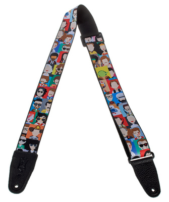Levys Poly Strap 2" Pop Icons Print