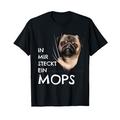 Mops Hunde Kostüm Kinder Kleidung In mir steckt ein Mops T-Shirt