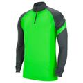 Nike Herren Fußballoberteil DRI-FIT ACADEMY Langarm, grau/grün, Gr. L