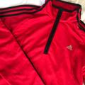 Adidas Jackets & Coats | Adidas Running Fleece Jacket Size Medium | Color: Red | Size: M