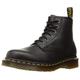 DR MARTENS Men's 6 Eye Boot, Black Nappa, 5 UK