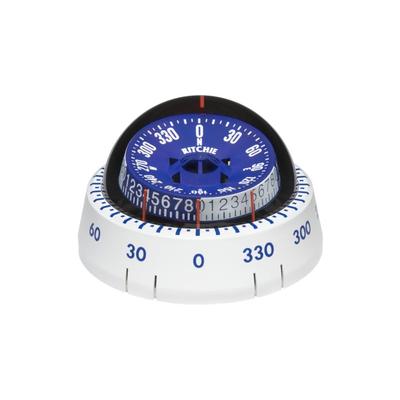 Ritchie XP-98W X-Port Tactician Compass - Surface Mount - White XP-98W