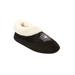 Wide Width Women's The Snowflake Slipper by Comfortview in Black (Size XL W)