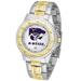 White Kansas State Wildcats Competitor Two-Tone Watch