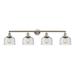 Innovations Lighting Bruno Marashlian Large Bell 44 Inch 4 Light LED Bath Vanity Light - 215-SN-G74-LED