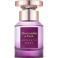 Abercrombie & Fitch Damendüfte Authentic Night Woman Eau de Parfum Spray