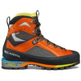 Scarpa Charmoz HD Mountaineering Shoes - Men's Shark/Orange 42.5 71052/250-SrkOrg-42.5