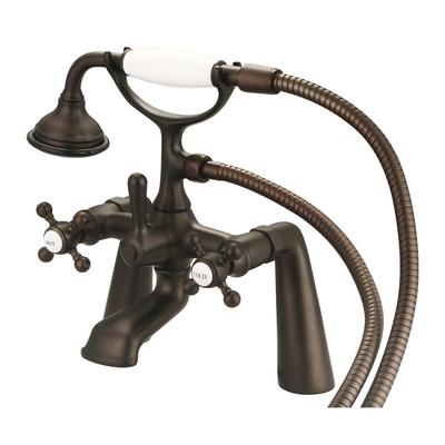 Randolph Morris Mason Hill Collection Clawfoot Tub Deck Mount English Telephone Faucet with Handshower RMH310-ORB