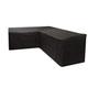 ZXGQF L Shaped Garden Furniture Covers Waterproof Garden Rattan Corner Furniture Cover Outdoor Sofa Protector (210 * 270 * 85 * 90cm)