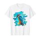 Eisvogel Acrylfarben / Geschenk Vogel Natur Ornithologen T-Shirt