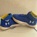 Under Armour Shoes | Basketball Shoes | Color: Blue/Yellow | Size: 5bb