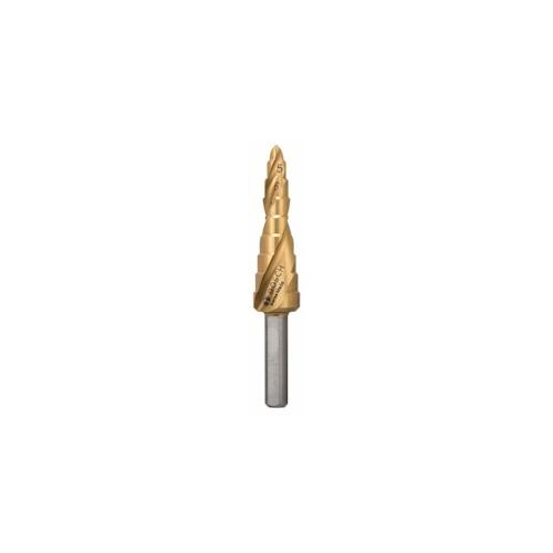 Stufenbohrer HSS-TiN, 4 – 12 mm, 6 mm, 65 mm, 9 Stufen