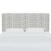 Dakota Fields Oga Panel Headboard Upholstered/Cotton in Brown | 51 H x 78 W x 4 D in | Wayfair 3827E3E8D87D4462A6B3F382B7087BF0