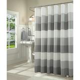 Longshore Tides Arminta Geometric Single Shower Curtain Polyester in Gray | 72 H x 70 W in | Wayfair 451110C899804D8CAE88FD193BE44E13