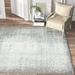 Blue 120 x 0.33 in Area Rug - Bungalow Rose Teadora Gray/Light/Ivory Area Rug Polypropylene | 120 W x 0.33 D in | Wayfair BNRS1283 40271727