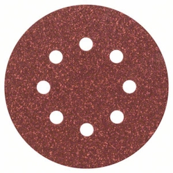 Bosch Accessories 2607019492 Exzenterschleifpapier mit Klett, gelocht K?rnung 60 (?) 125 mm 25 St. Image