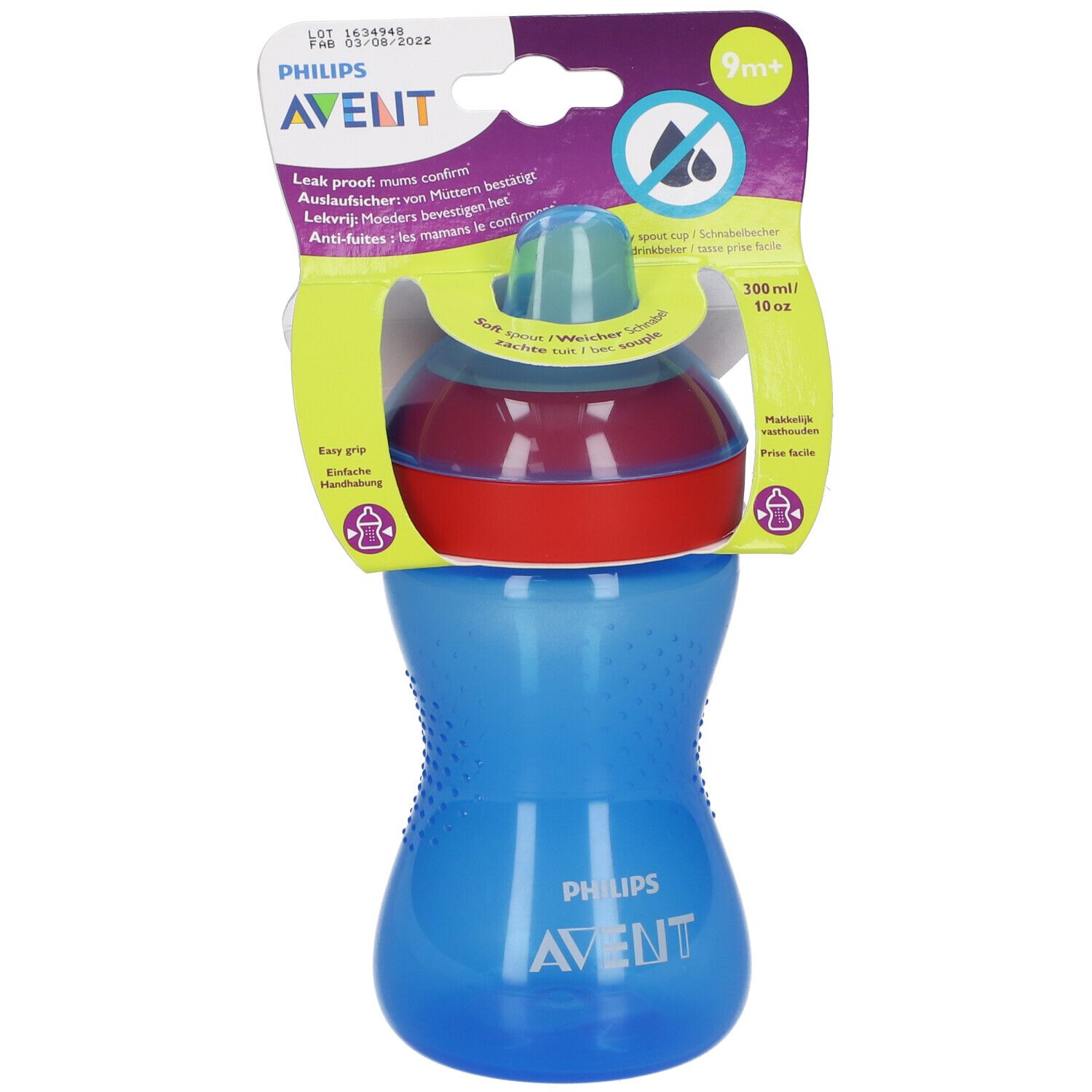 Philips Avent My Grippy Tazza con Beccuccio Morbido, dai 9 mesi (300 m