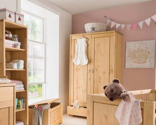 INFANSKIDS »Vita« Kleiderschrank natur 3-türig / B 147 x H178 x T 52 cm