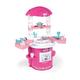 Smoby 310721 Hello Kitty Cooky Kitchen with 17 Accessories, for Children from 3 Years-72 x 30 x 80 cm, Multicoloured