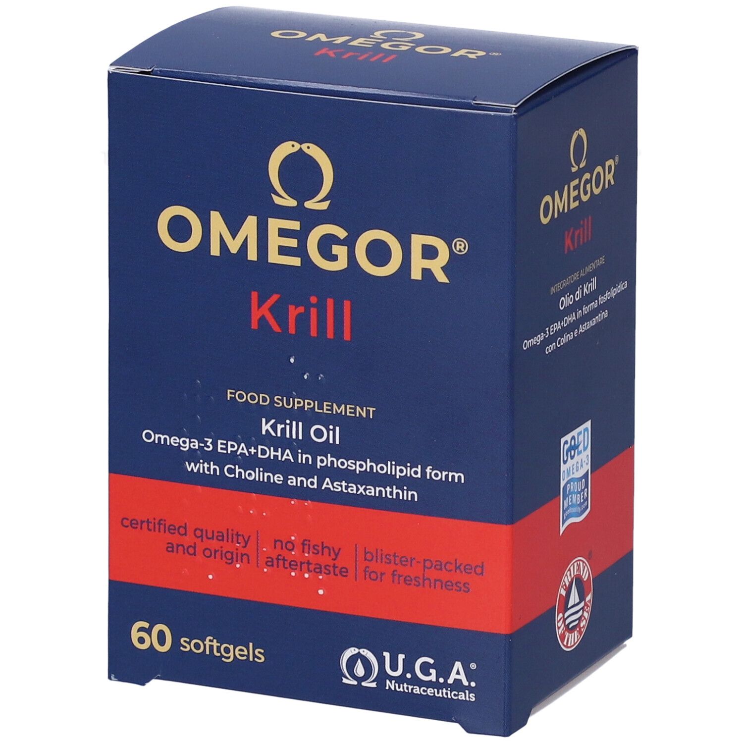 OMEGOR® Krill 49,5 g Capsule morbide