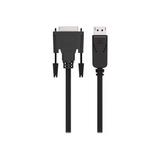 Belkin 3ft DisplayPort to DVI-D Cable, M/M, 1080p